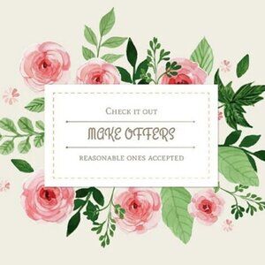 Reasonable offers accepted